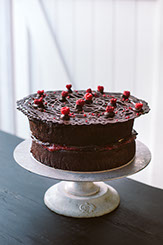 Chocolate coconut cake from Little and Friday